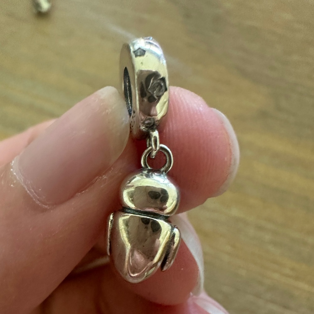 NWOT Wall-E Eve Silver Dangle Charm - Picture 9 of 12